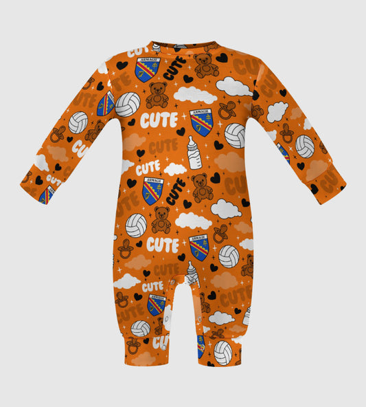 County Armagh Cute Baby Sleepsuit