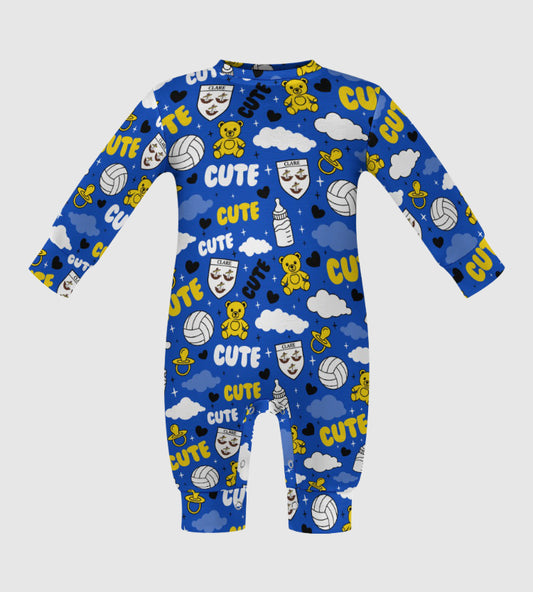 County Clare Cute Baby Sleepsuit
