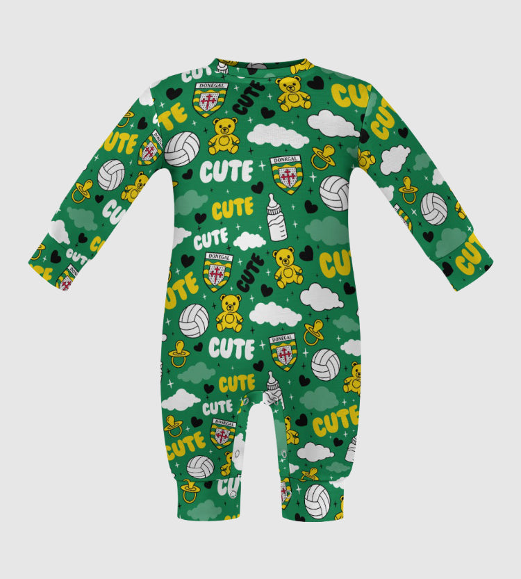 County Donegal Cute Baby Sleepsuit
