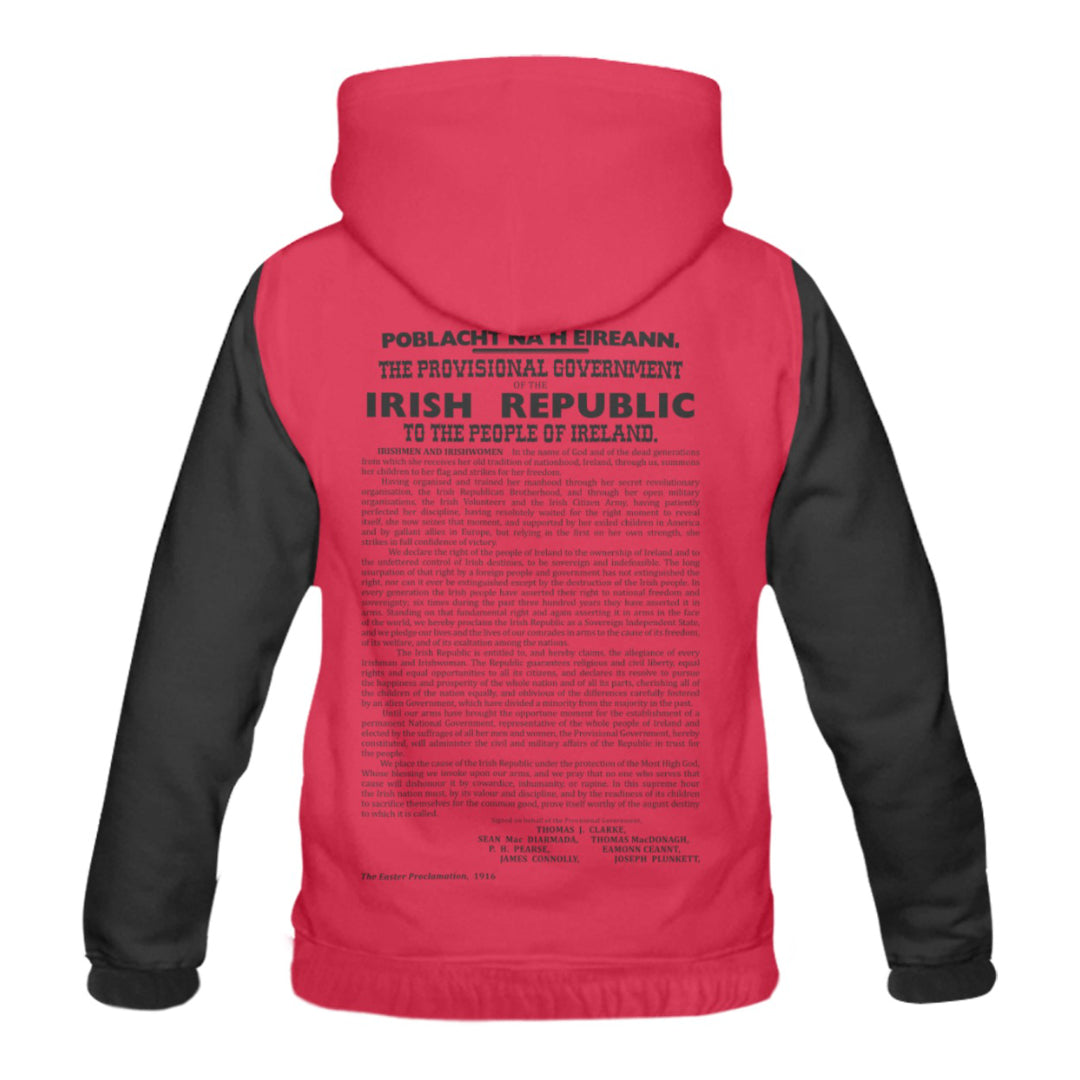 County Down 1916 Proclamation Hoodie - Adults
