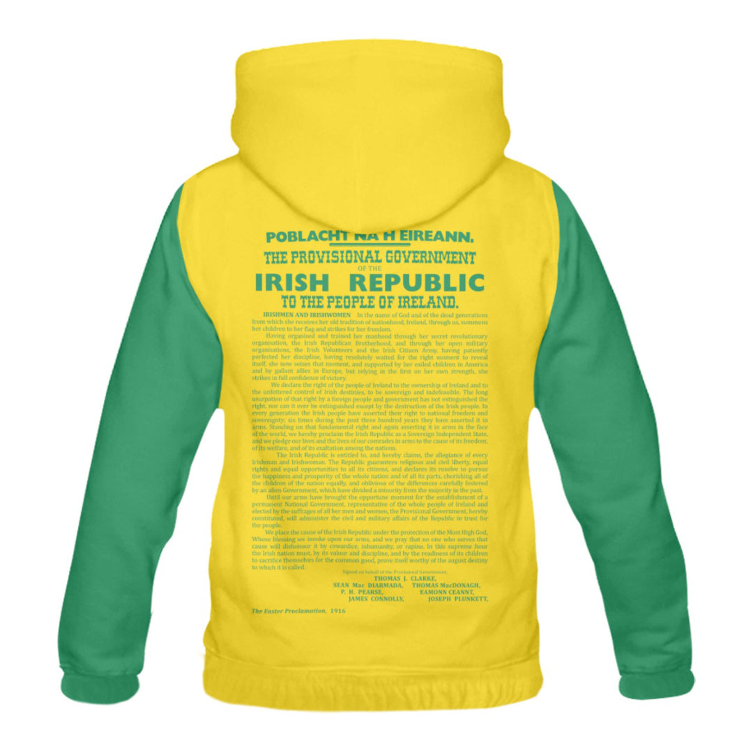 County Donegal 1916 Proclamation Hoodie