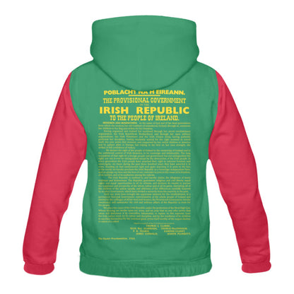 County Carlow 1916 Proclamation Hoodie