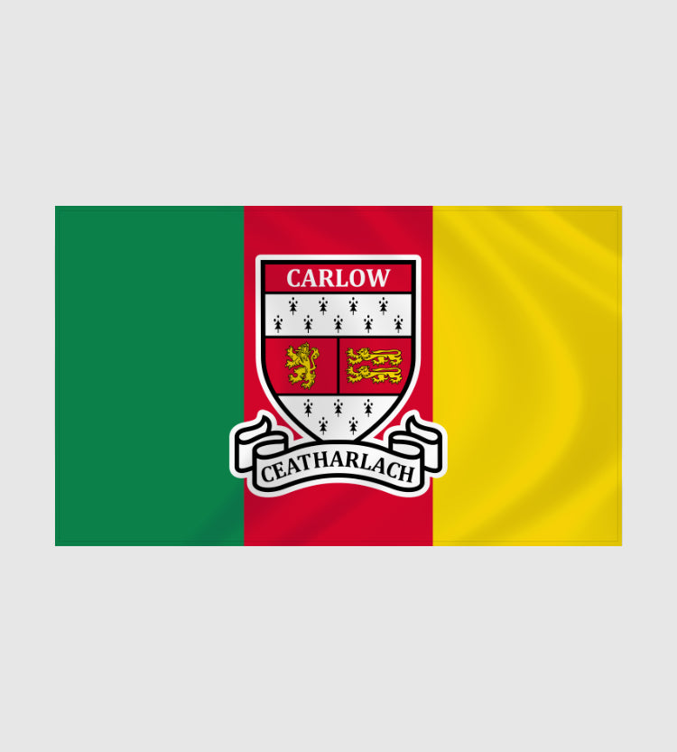 County Carlow Classic Crest Flag