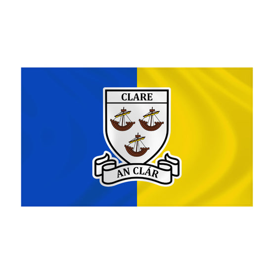 County Clare Classic Crest Flag