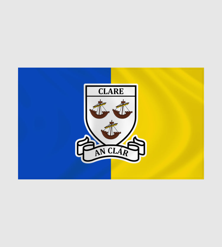 County Clare Classic Crest Flag