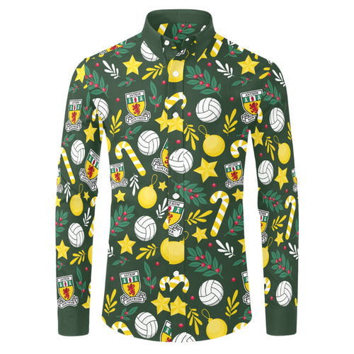 County Antrim Christmas Button Up Shirt