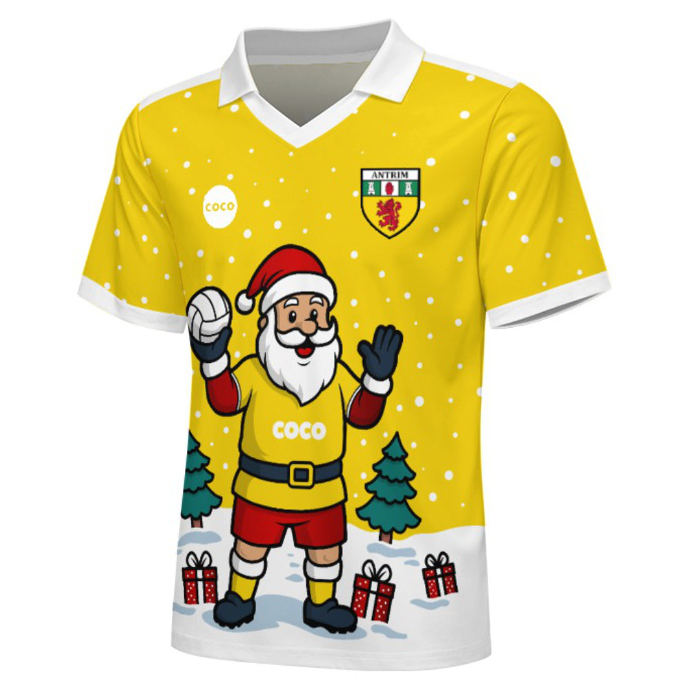 County Antrim Festive Jersey Santa