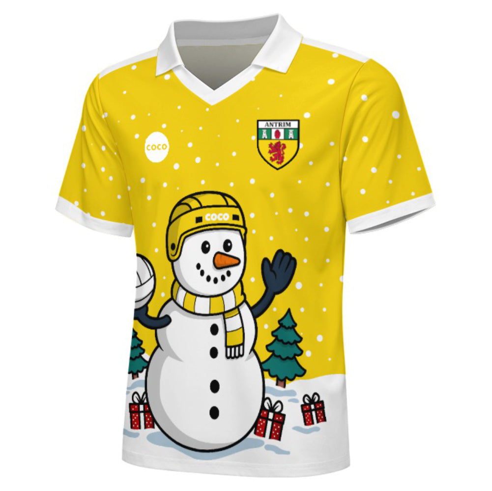 County Antrim Festive Jersey Snowman
