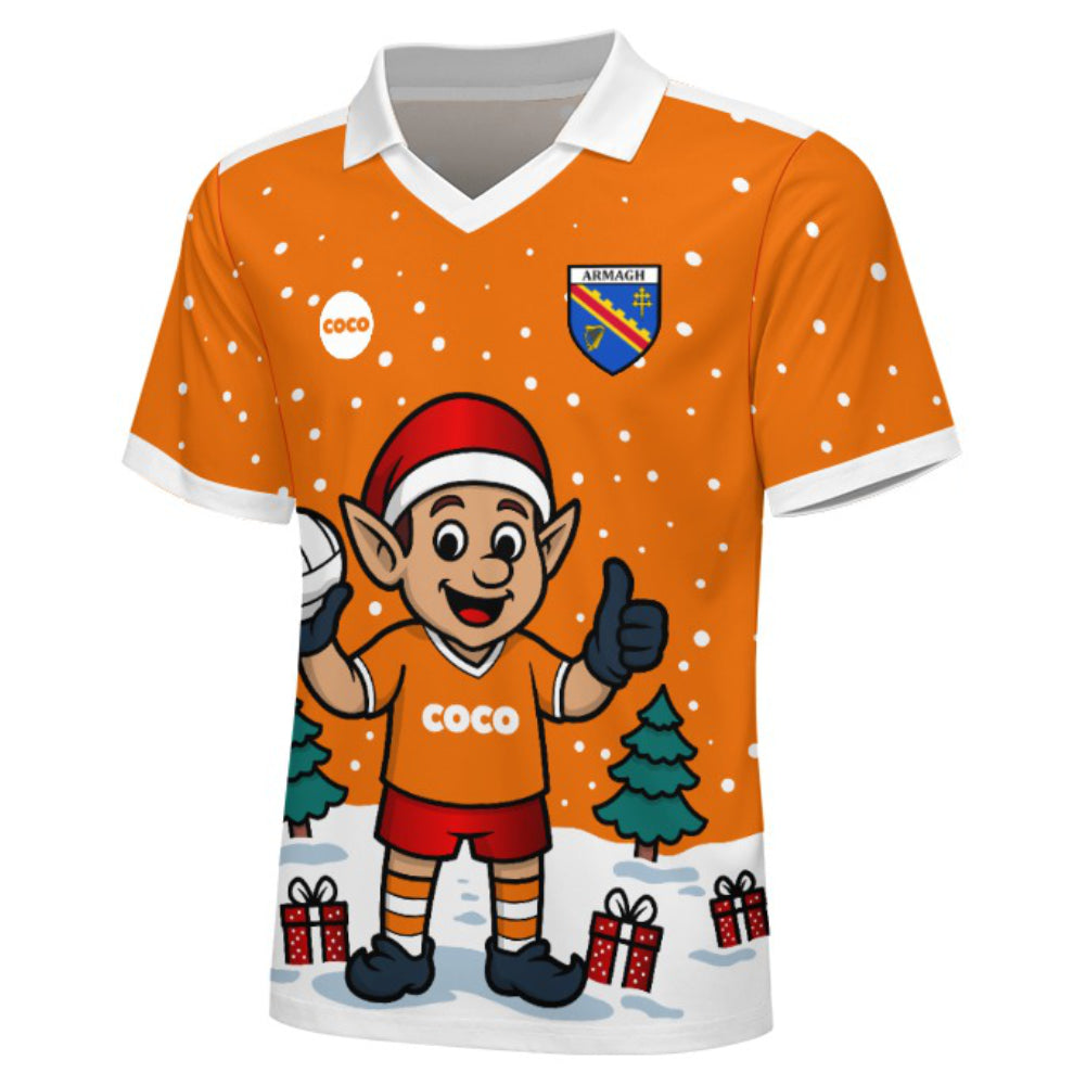 County Armagh Christmas Jersey - Kids Elf