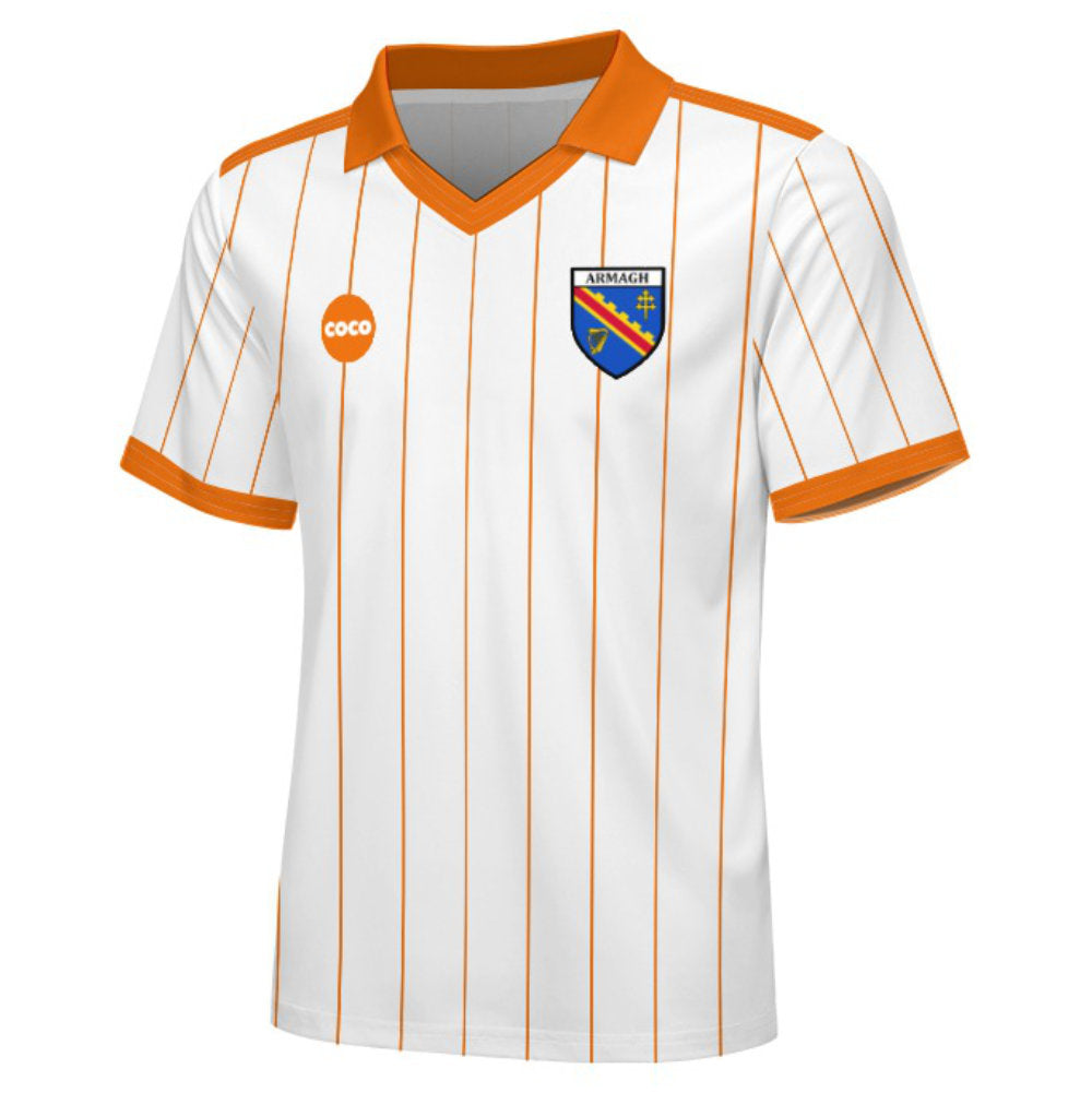 County Armagh Retro Jersey Away Edition - Kids Age 13-14