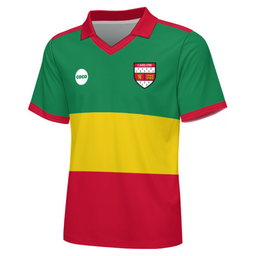 County Carlow Retro Jersey Away Edition - Kids Age 13-14