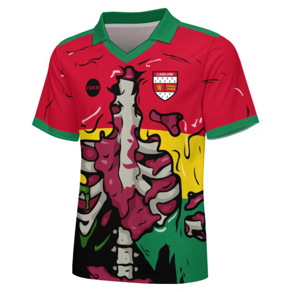 County Carlow Spooky Halloween Jersey - Kids Age 13-14