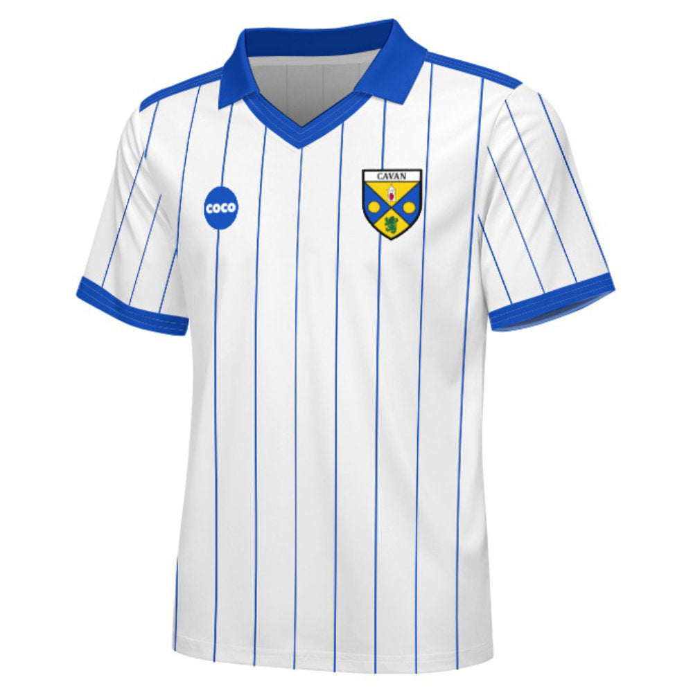 County Cavan Retro Jersey Away Edition - Kids Age 13-14