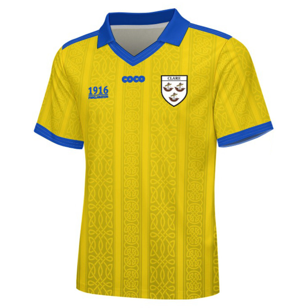 County Clare 1916 Proclamation Jersey - Kids Age 13-14