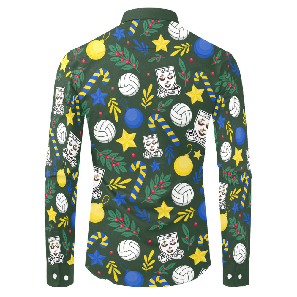 County Clare Christmas Button Up Shirt