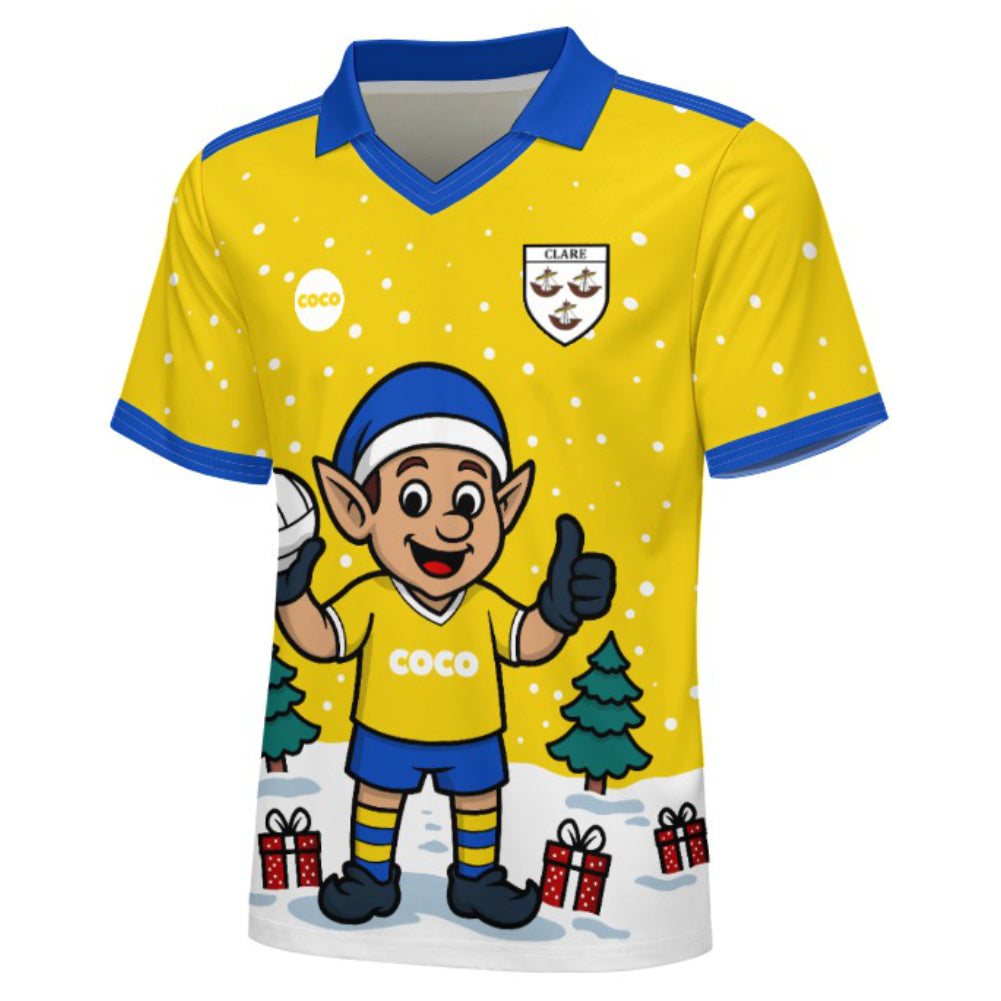County Clare Christmas Jersey - Kids Elf