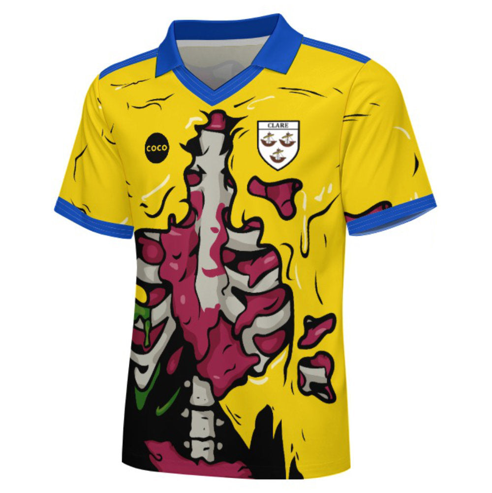 County Clare Spooky Halloween Jersey - Adults