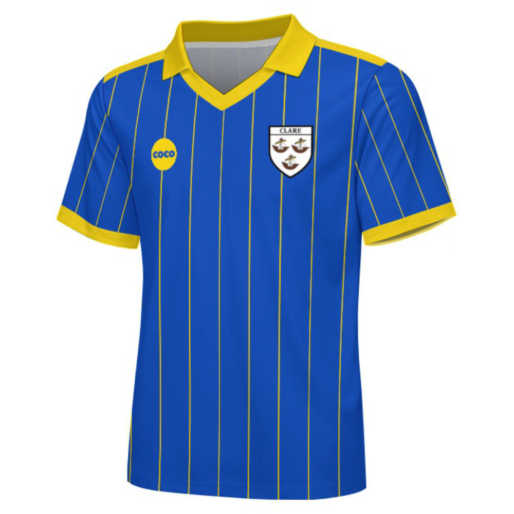 County Clare Retro Jersey Away Edition - Kids Age 13-14
