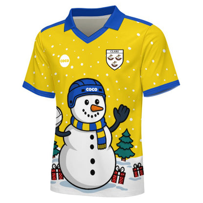 County Clare Christmas Jersey - Kids Snowman