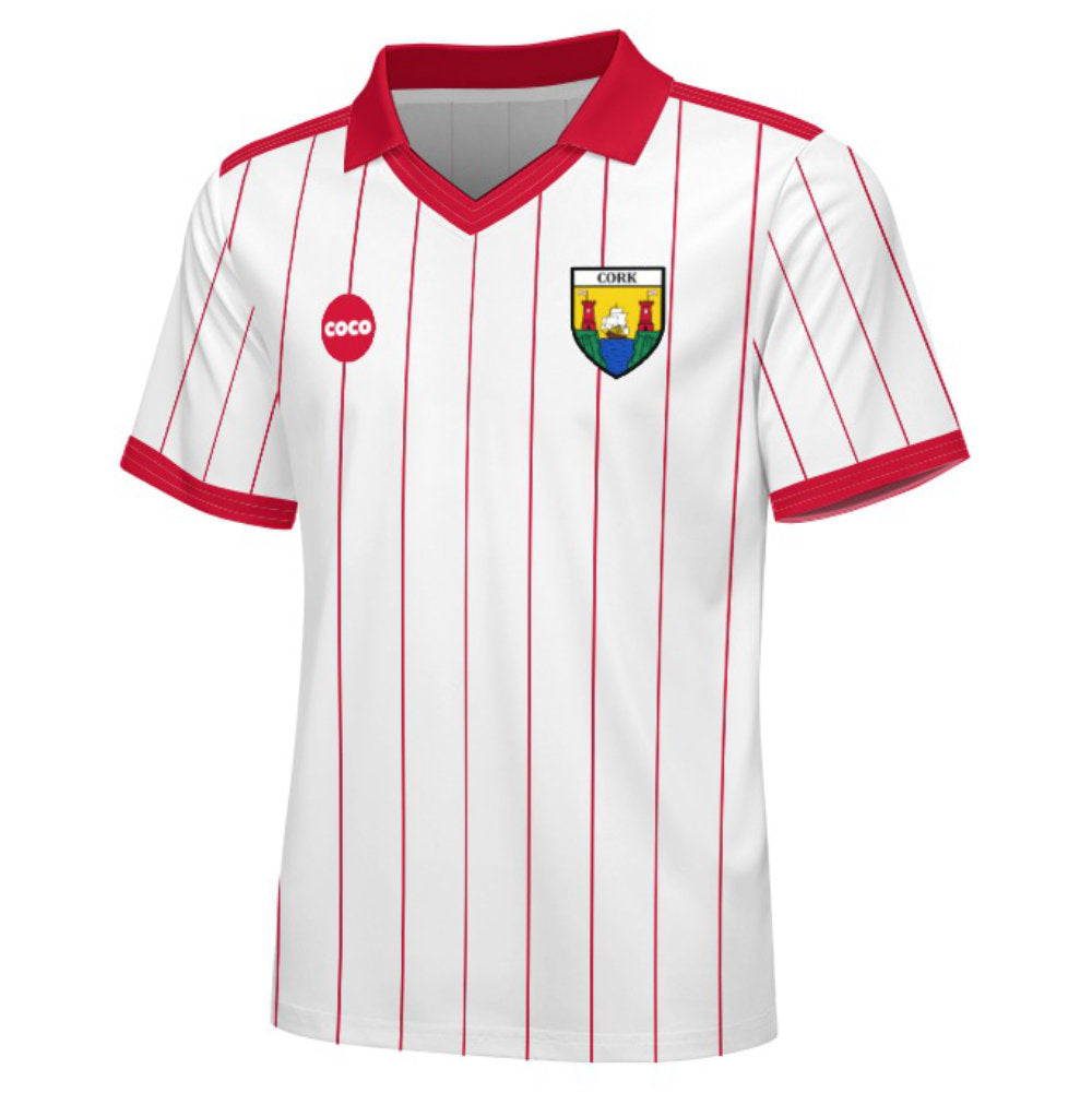 County Cork Retro Jersey Away Edition - Kids Age 13-14