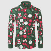 County Derry Christmas Button Up Shirt