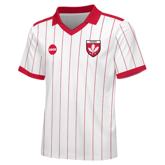 County Derry Retro Jersey Away Edition - Adults