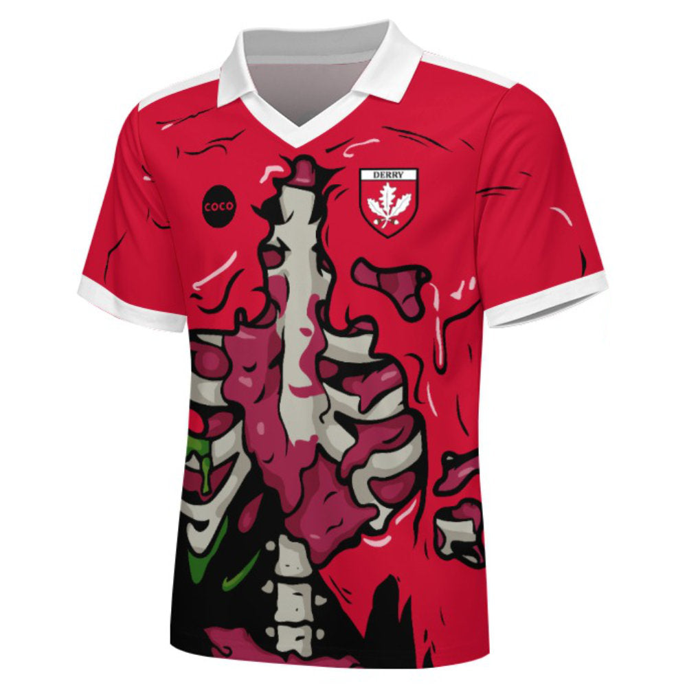 County Derry Spooky Halloween Jersey - Kids Age 13-14