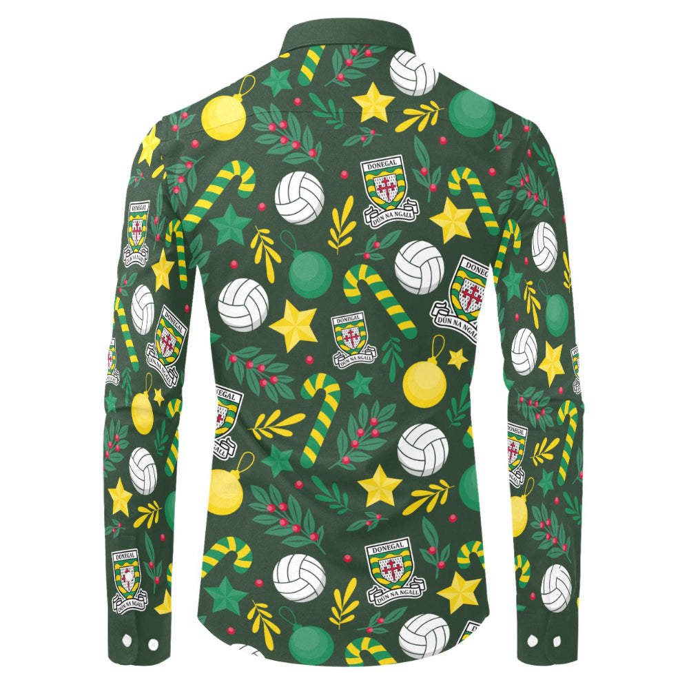 County Donegal Christmas Button Up Shirt