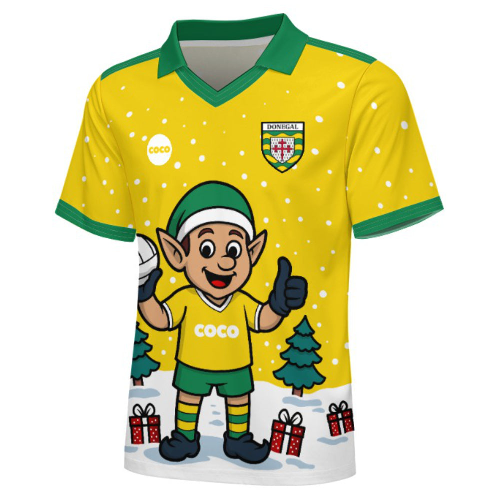 County Donegal Christmas Jersey - Kids Elf
