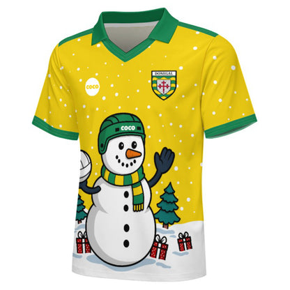 County Donegal Christmas Jersey Snowman