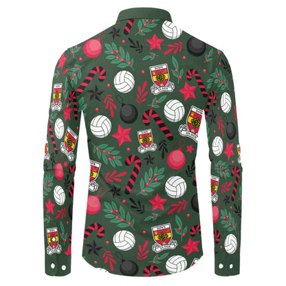 County Down Christmas Button Up Shirt