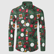 County Down Christmas Button Up Shirt