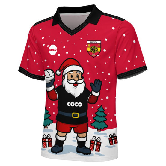 County Down Christmas Jersey - Kids Santa