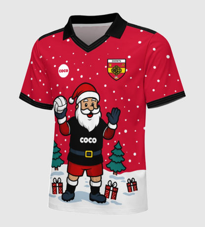 County Down Santa Jersey - Kids Age 9-10