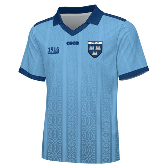 County Dublin 1916 Proclamation Jersey - Kids Age 13-14