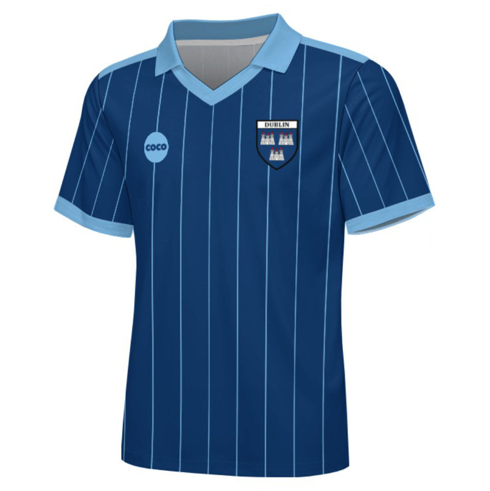 County Dublin Retro Jersey Away Edition - Kids Age 13-14