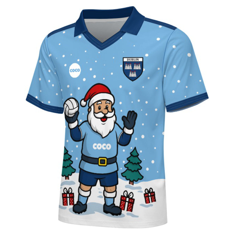 County Dublin Christmas Jersey - Adults Santa
