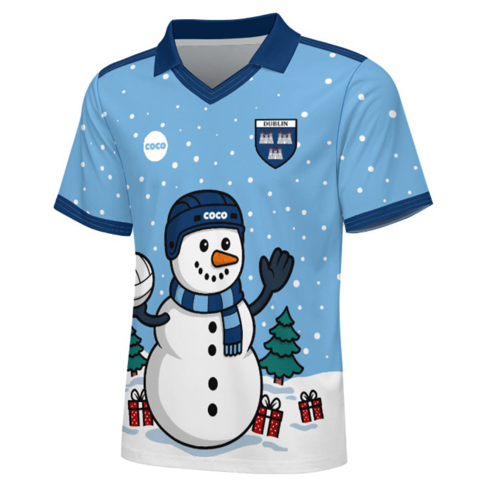County Dublin Christmas Jersey - Adults Snowman