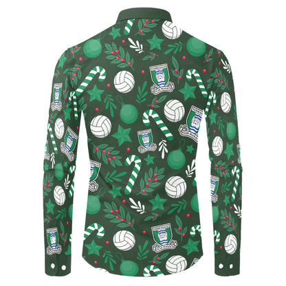 County Fermanagh Christmas Button Up Shirt