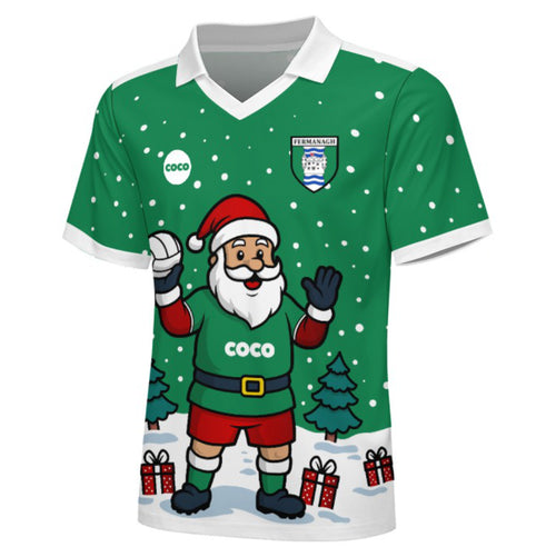 County Fermanagh Christmas Jersey - Kids Santa