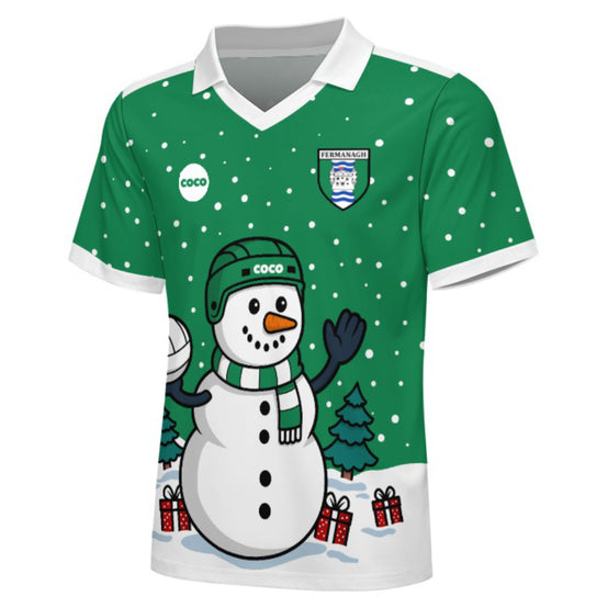 County Fermanagh Christmas Jersey - Adults Snowman