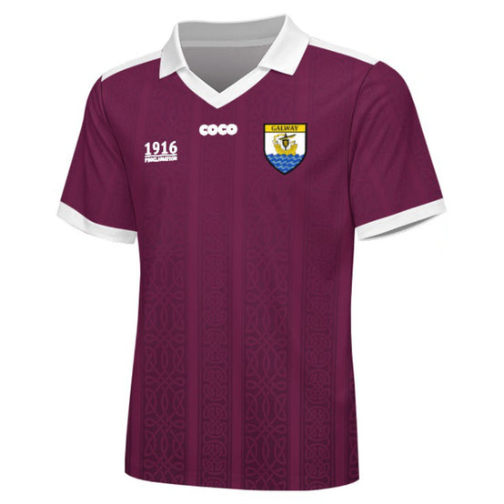 County Galway 1916 Proclamation Jersey - Kids Age 13-14
