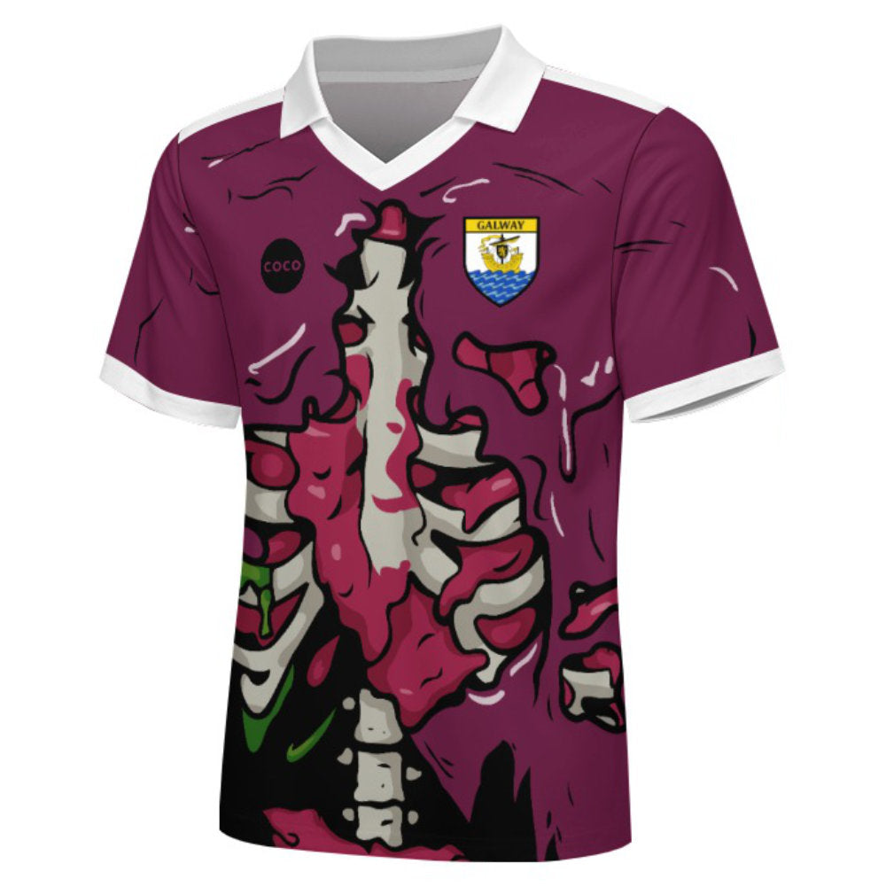 County Galway Spooky Halloween Jersey - Kids Age 13-14