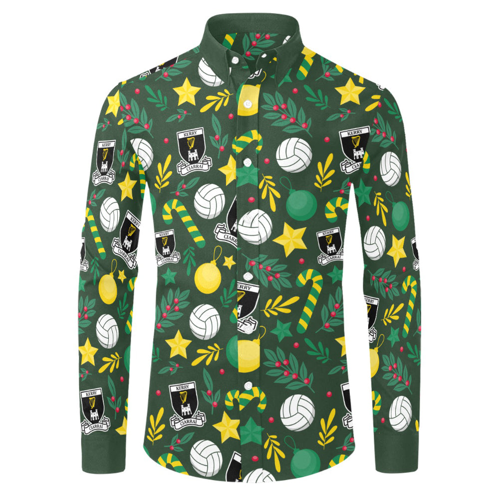 County Kerry Christmas Button Up Shirt