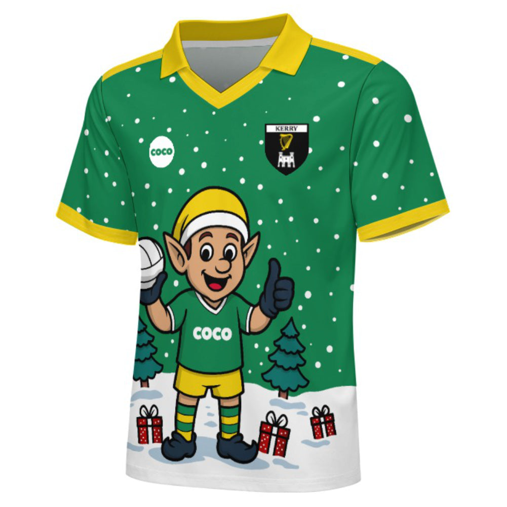 County Kerry Christmas Jersey Elf