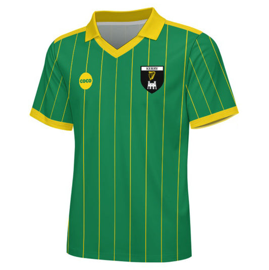 County Kerry Retro Jersey Pinstripe - Kids Age 9-10