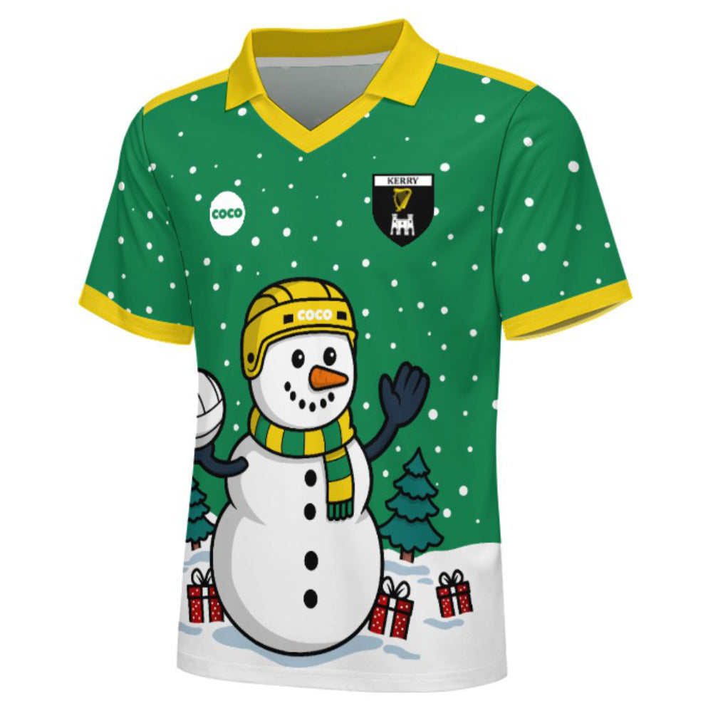 County Kerry Festive Jersey Snowman