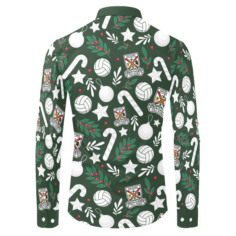 County Kildare Christmas Button Up Shirt