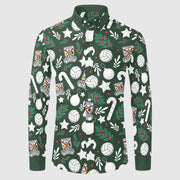 County Kildare Christmas Button Up Shirt