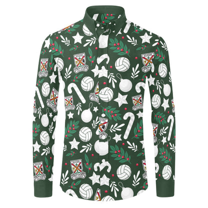 County Kildare Christmas Button Up Shirt